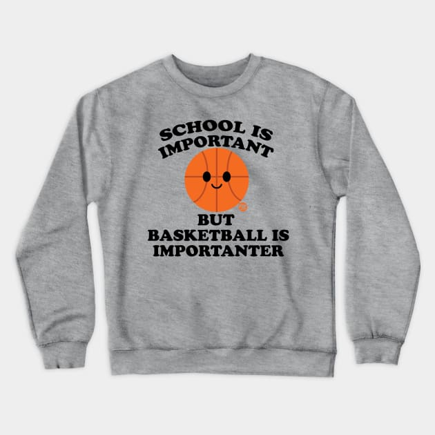 BASKETBALL Crewneck Sweatshirt by toddgoldmanart